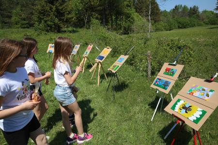 OTVORITEV IN PREDAJA ČEBELJNJAKA 32 FOTO LJUBO VUKELIČ